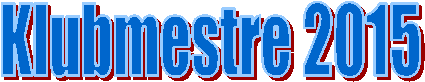 Klubmestre 2015